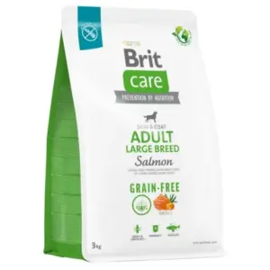 Karma dla psa BRIT CARE grain free adult large łosoś 3kg