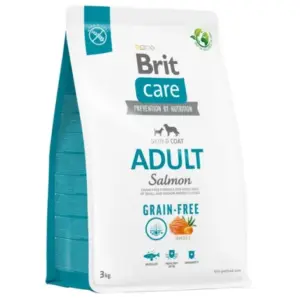 Karma dla psa BRIT CARE grain free adult small medium łosoś 3kg