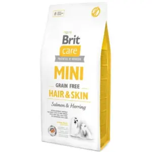 Karma dla psa BRIT CARE grain free mini Hair Skin 400g
