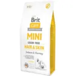 Karma dla psa BRIT CARE grain free mini Hair Skin 7kg