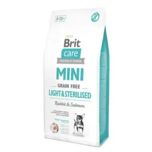 Karma dla psa BRIT CARE grain free mini light sterilised 400g