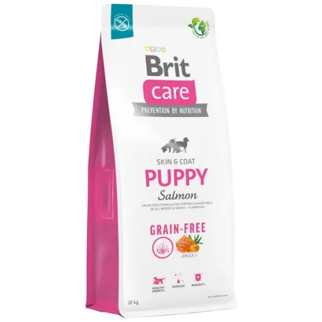 Karma dla psa BRIT CARE grain free puppy łosoś 12kg