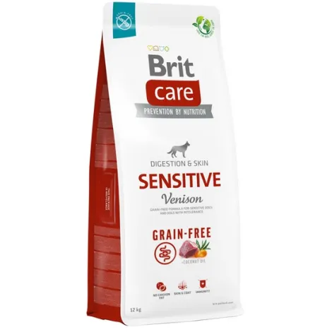 Karma dla psa BRIT CARE grain free sensitive dziczyzna 12kg