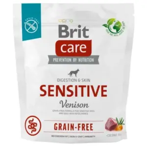 Karma dla psa BRIT CARE grain free sensitive dziczyzna 1kg