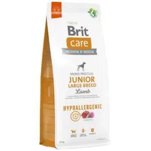 Karma dla psa BRIT CARE hypoallergenic junior large jagnięcina 12kg