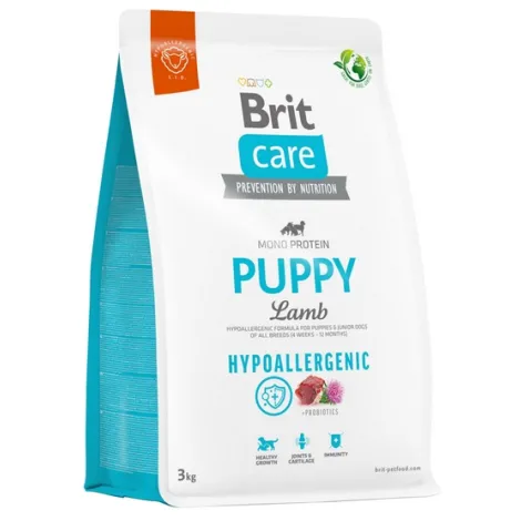 Karma dla psa BRIT CARE hypoallergenic puppy jagnięcina 3kg Karma dla psa BRIT CARE hypoallergenic puppy jagnięcina 3kg
