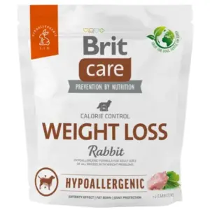 Karma dla psa BRIT CARE hypoallergenic weight loss królik 1kg