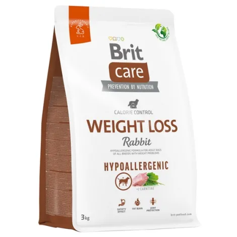 Karma dla psa BRIT CARE hypoallergenic weight loss królik 3kg Karma dla psa BRIT CARE hypoallergenic weight loss królik 3kg