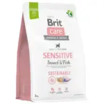 Karma dla psa BRIT CARE sustainable sensitive owady ryba 3kg