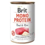 Karma dla psa BRIT mono protein wołowina ryż 400g