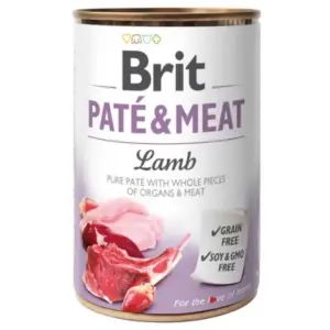 Karma dla psa BRIT pate meat jagnięcina 400g