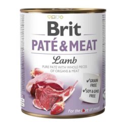 Karma dla psa BRIT pate meat jagnięcina 800g