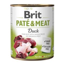 Karma dla psa BRIT pate meat kaczka 800g