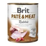 Karma dla psa BRIT pate meat królik 800g