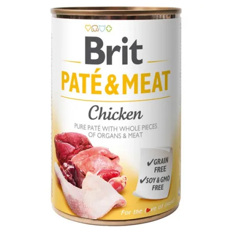 Karma dla psa BRIT pate meat kurczak 400g Karma dla psa BRIT pate meat kurczak 400g