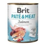 Karma dla psa BRIT pate meat łosoś 800g