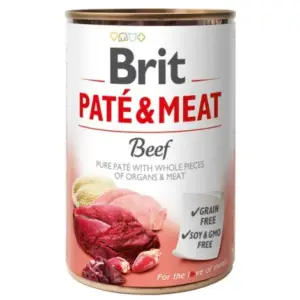 Karma dla psa BRIT pate meat wołowina 400g