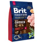 Karma dla psa BRIT premium by nature adult L 3kg