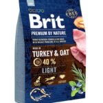 Karma dla psa BRIT premium by nature light 3kg