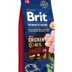 Karma dla psa BRIT premium by nature senior L-XL 15kg