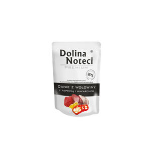 Karma dla psa DOLINA NOTECI danie wołowina papryka makaron 300g
