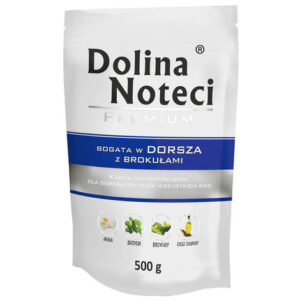 Karma dla psa DOLINA NOTECI dorsz brokuł 500g