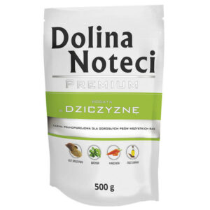 Karma dla psa DOLINA NOTECI dzik 500g