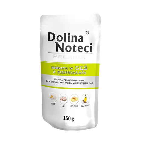 Karma dla psa DOLINA NOTECI gęś ziemniak 150g Karma dla psa DOLINA NOTECI gęś ziemniak 150g