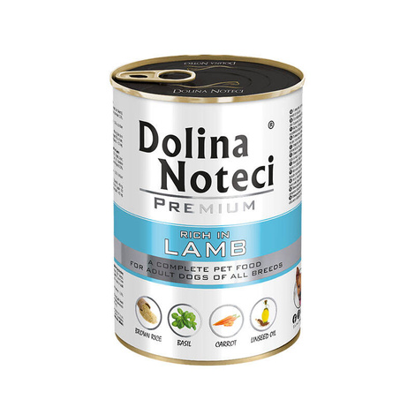 Karma dla psa DOLINA NOTECI jagnięcina 400g Karma dla psa DOLINA NOTECI jagnięcina 400g