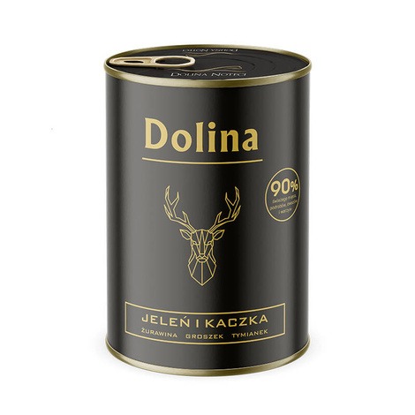 Karma dla psa DOLINA NOTECI jeleń kaczka 400g