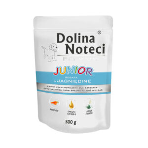 Karma dla psa DOLINA NOTECI junior jagnięcina 300g