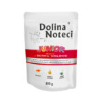 Karma dla psa DOLINA NOTECI junior serca wołowe 300g