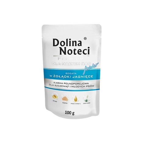 Karma dla psa DOLINA NOTECI junior żołądki jagnięce 100g