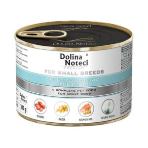 Karma dla psa DOLINA NOTECI mini cielęcina pomidor 185g
