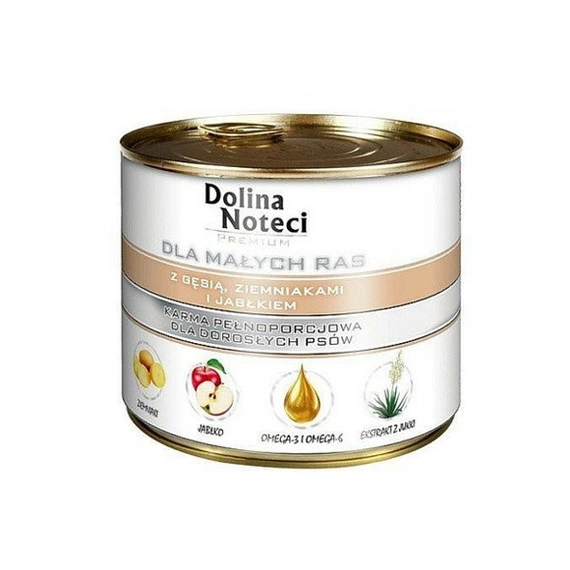 Karma dla psa DOLINA NOTECI mini gęś ziemniak 185g Karma dla psa DOLINA NOTECI mini gęś ziemniak 185g