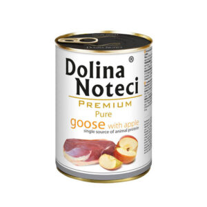Karma dla psa DOLINA NOTECI pure gęś jablko 400g