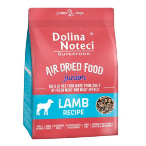Karma dla psa DOLINA NOTECI superfood JUNIOR danie z jagnieciny 1kg