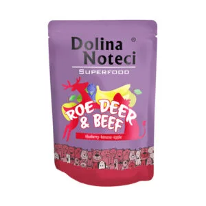 Karma dla psa DOLINA NOTECI superfood sarna wołowina 300g