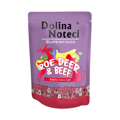 Karma dla psa DOLINA NOTECI superfood sarna wołowina 300g Karma dla psa DOLINA NOTECI superfood sarna wołowina 300g