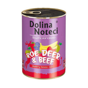 Karma dla psa DOLINA NOTECI superfood sarna wołowina 400g