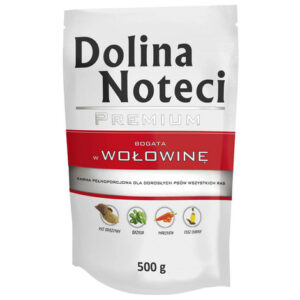 Karma dla psa DOLINA NOTECI wołowina 500g