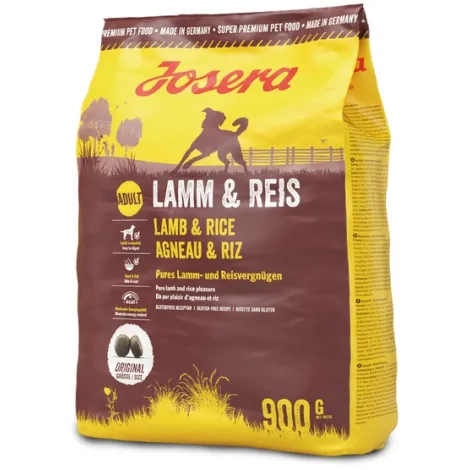 Karma dla psa JOSERA Lamm reis 900g