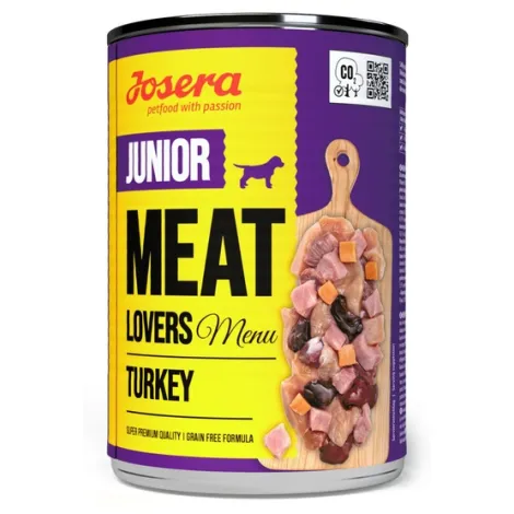 Karma dla psa JOSERA Meat lovers junior indyk 400g Karma dla psa JOSERA Meat lovers junior indyk 400g