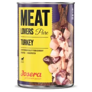Karma dla psa JOSERA Meat lovers pure indyk 400g