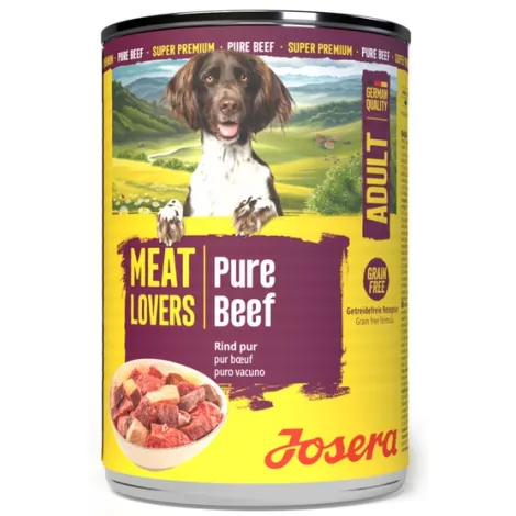 Karma dla psa JOSERA Meat lovers pure wołowina 400g Karma dla psa JOSERA Meat lovers pure wołowina 400g