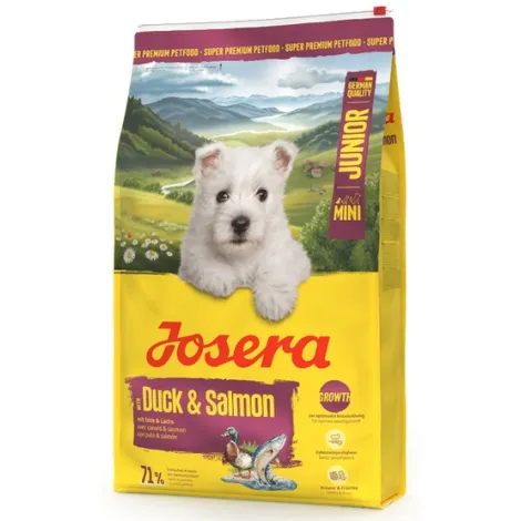 Karma dla psa JOSERA Mini Junior kaczka łosoś 3kg Karma dla psa JOSERA Mini Junior kaczka łosoś 3kg