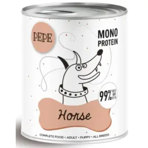 Karma dla psa PEPE konina 800g