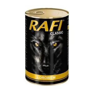 Karma dla psa RAFI drób w sosie 1240g