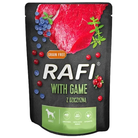 Karma dla psa RAFI dziczyzna 300g