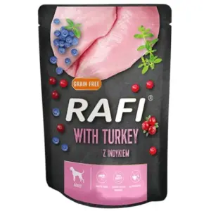 Karma dla psa RAFI indyk 300g